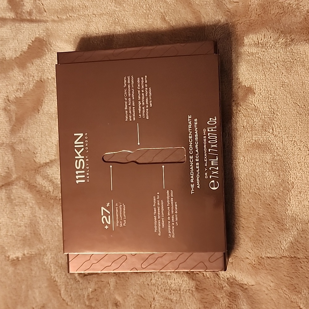 111 Skin the radiance concentrate ampoules 7 day treatment